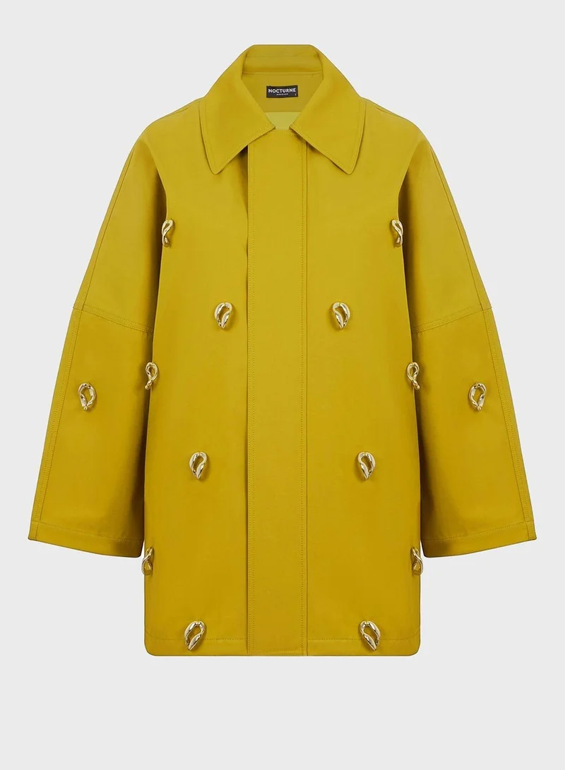 Nocturne Accessory Detail Trench Coat